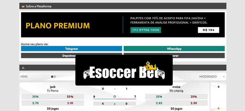 Esoccer Bet Casino Bônus